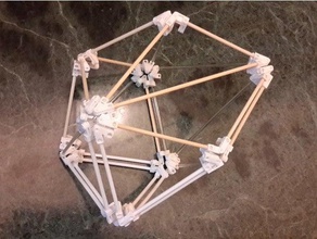 z12x de aprendizagem a geometria poliedros poliedro estrutura 3d print model - Mito3D