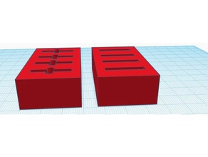 20 pil tutucu 3d baskı 3d print model - Mito3D