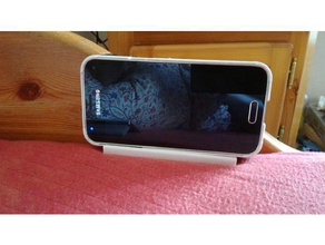 bed smartphone holder mobile phone huawai iphone samsung sleeping stand tablet 3d print model - Mito3D