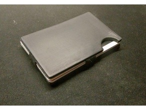 slim wallet organization 3d print model - Mito3D