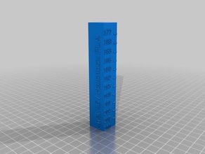 anet a6 hatchbox pla Stampa 3d prove su misura 3d print model - Mito3D