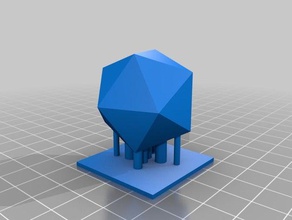 deltotonic - desktop art sculptures 3d print model - Mito3D