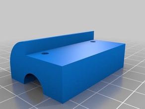 monoprice select mini z-stabilizer 6mm bearing bracket cap 3d printer parts 3d print model - Mito3D
