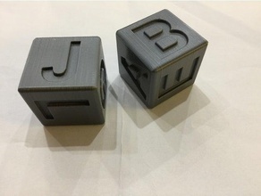 alphabet play blocks construction toys educational kids letters toy 3d print model - Mito3D