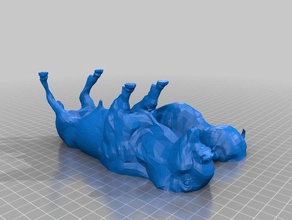 el bisonte de aprendizaje 3d print model - Mito3D