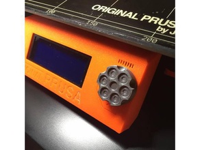 revolver knob prusa i3 3d printer accessories mk2 reprap 3d print model - Mito3D
