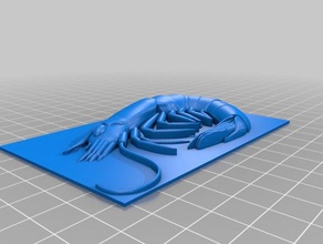 los camarones de aprendizaje 3d print model - Mito3D