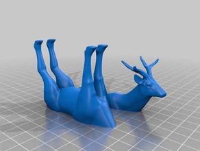 deer learning 3d print model - Mito3D