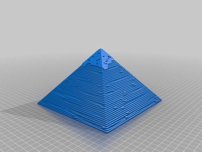 pyramid learning 3d print model - Mito3D