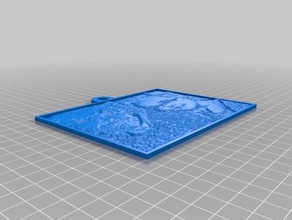 deneme resim muhteşemlik 2d sanat özelleştirilmiş 3d print model - Mito3D