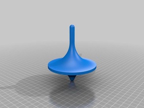 my customized spinning top v2 toy & game accessories 3d print model - Mito3D