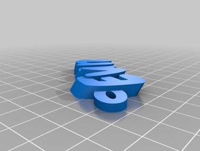 evan organizasyon özelleştirilmiş 3d print model - Mito3D