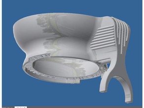 caffè filtro ad imbuto delonghi due orecchio portafiltro cucina & sala da pranzo macchina esspresso mot rhead 3d print model - Mito3D
