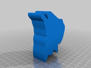 one eyed cat 3d printing holder 3d print model - Mito3D