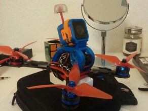 toby-o - dquad obsession inspired-zmr250 gopro session mount camera fpv toby x zmr250 3d print model - Mito3D