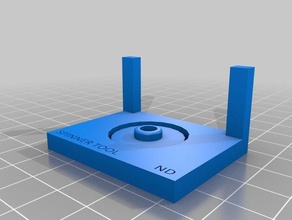 herramienta giratoria cojinetes de prensa extractora juguetes mecánicos 608 cojinete fidget spinner rodamiento 3d print model - Mito3D
