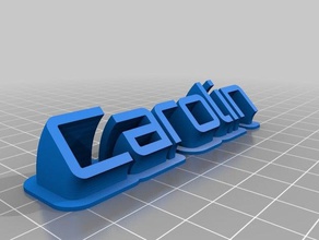 carolin de la oficina personalizado 3d print model - Mito3D