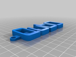qubo rel3 de l'organisation personnalisé 3d print model - Mito3D