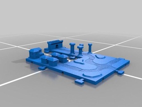 dünya haritası oluşturucu yolu oyuncaklar ve oyunlar 3d harita haritalar builder dnd evi mini fayans göster modüler yol rpg rpg'ler yardım masa üstü 3d print model - Mito3D