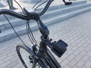 ks bluetooth speaker holder mobile phone bike 3d print model - Mito3D
