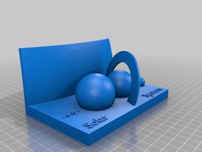 solar system 3dmaan re-scale physics & astronomy planetary planets 3d print model - Mito3D