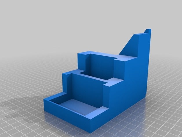 desk organizer organization phone stand 3D print model - Mito3D