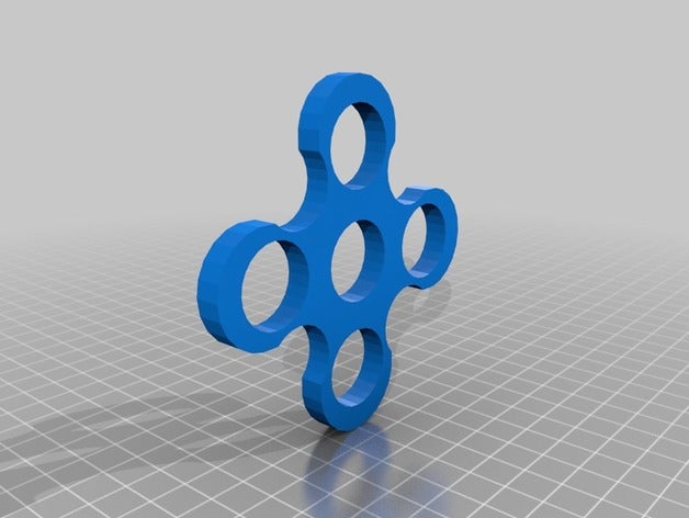 fidget spinner hand 3D print model - Mito3D