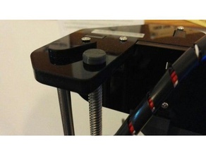 threaded bar plugs anet a8 3d printer parts 3d print model - Mito3D