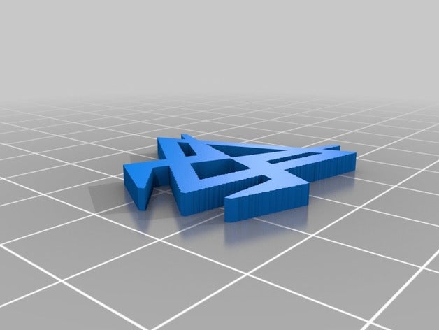 dr - truth symbol 3D print model - Mito3D