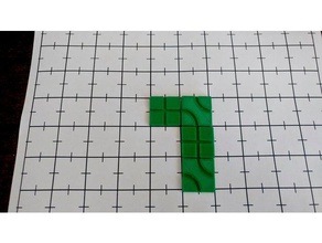 trazo negro puzzles boardgame juego de mesa juguete educativo rompecabezas la lógica matemáticas puzzle estrategia 3d print model - Mito3D