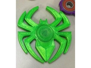 spinner spider toy & game accessories fidget hand 3d print model - Mito3D