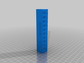 mp mini pla azul A impressão 3d de testes personalizado 3d print model - Mito3D