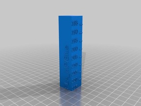 mp mini pla mp-blau 3d-Druck-tests kundengebundene 3d print model - Mito3D
