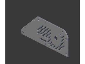 heat wire side panel 3d printer parts 3d print model - Mito3D