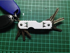 knife key holder keychains 3d print model - Mito3D