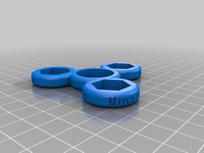 hex mina mecânico de brinquedos personalizado 3d print model - Mito3D