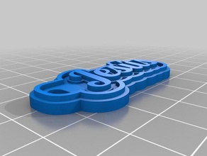 30 Anahtarlık özelleştirilmiş 3d print model - Mito3D