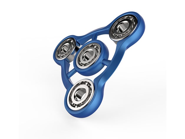 fidget spinner giochi e giocattoli fidget-giocattolo mano giocattolo 3D print model - Mito3D