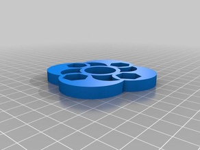 il mio personalizzato dic fidget spinner giocattoli meccanici su misura 3d print model - Mito3D