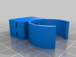 il mio personalizzato tubo clip parti di ricambio su misura 3d print model - Mito3D