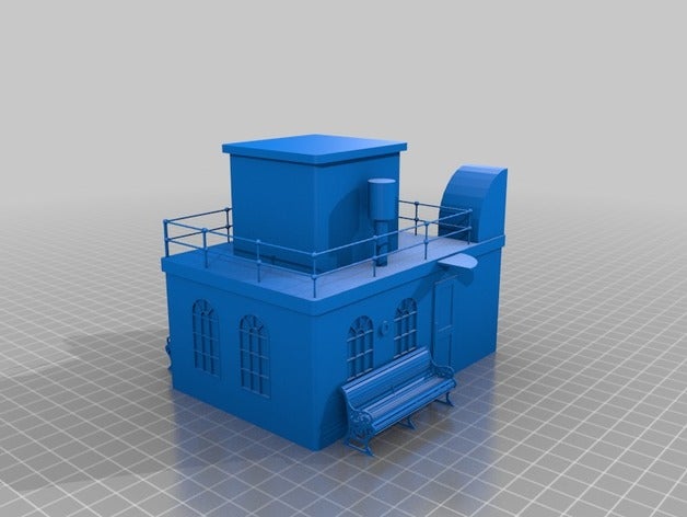 cópia titanic titanicpart 35 2ª classe stand A impressão 3d 3D print model - Mito3D