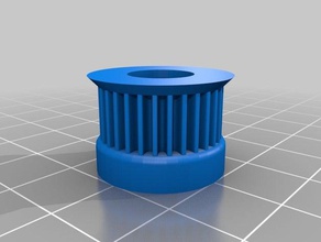 10mm bore gt2 2mm deep tooth gear parts customized 3d print model - Mito3D