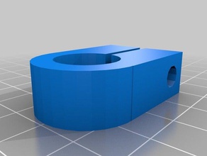 meine angepasste Schelle Zylinder Rohr Rad Ersatz-Teile kundengebundene 3d print model - Mito3D