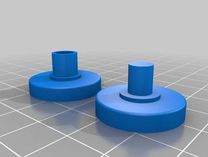 fidget cap dent Spielzeug & Spiele 3d print model - Mito3D
