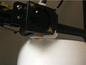 cr-10 fan duct small 3d printer parts 3d print model - Mito3D