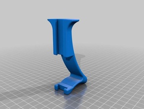 generic nerf angled foregrip toy & game accessories 3d print model - Mito3D