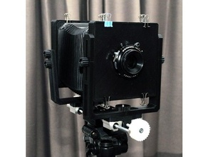 blackriver 4x5 view camera v10 Kamera film-Kamera großes format-Kamera view-Kamera 3d print model - Mito3D