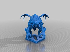 roshan dota 2 3d stl modelo jogos chefe dota2 presente monstro estátua 3d print model - Mito3D