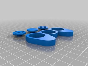 video-game-controller fidget spinner Spielzeug & Spiele controller video-Spiel 3d print model - Mito3D