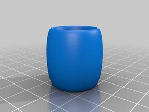 Impreso en 3d de la copa cocina y comedor 3d print model - Mito3D